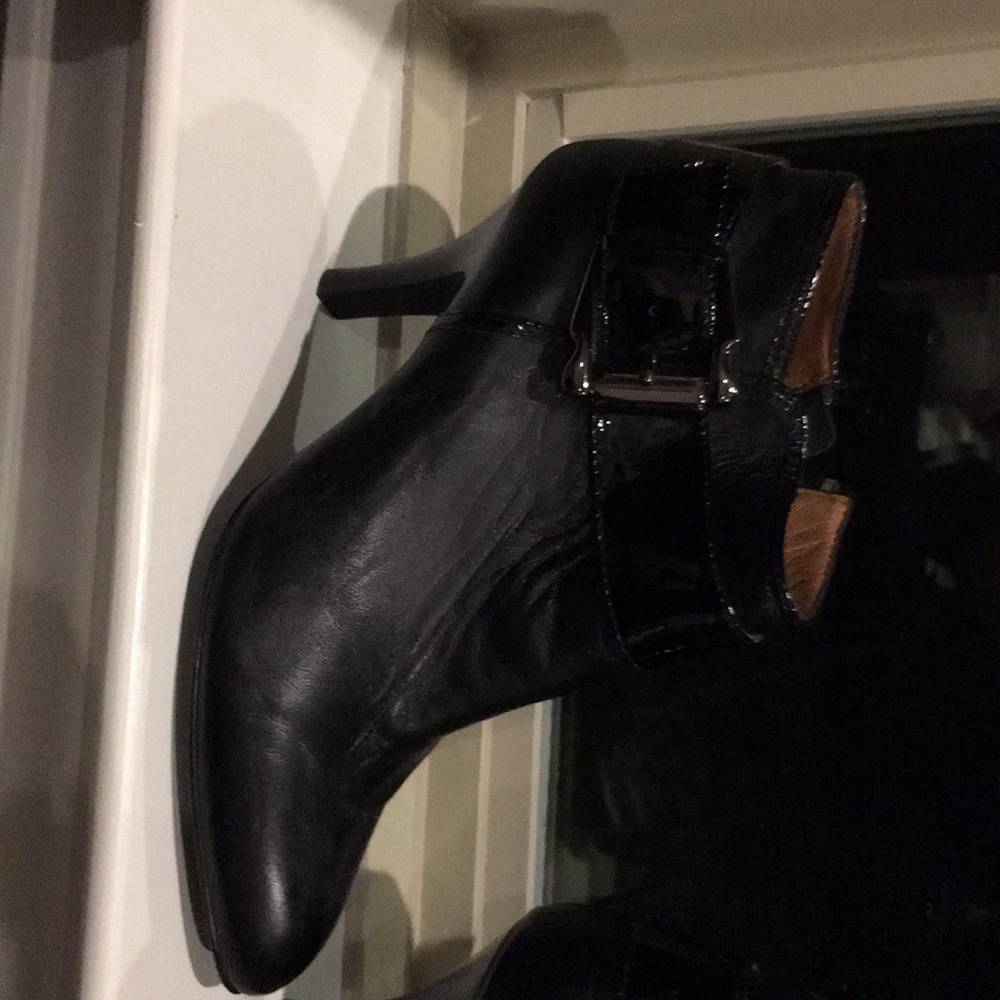 Boots ankle leather soft